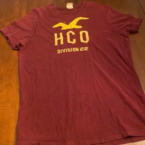 EUC Hollister graphic T-shirt,  sz L
